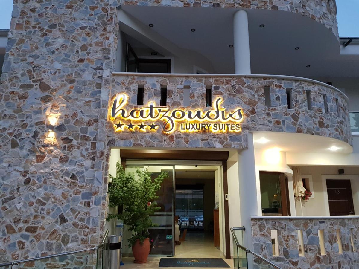 Hatzoudis Luxury Suites Chrisi Ammoudia Exterior foto
