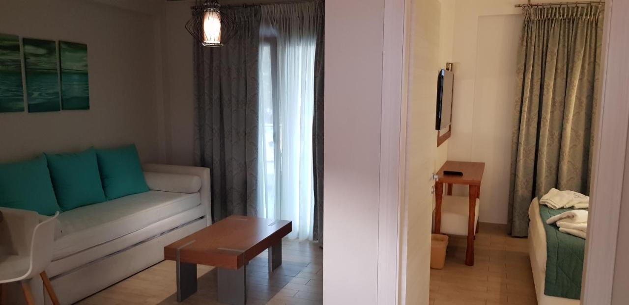 Hatzoudis Luxury Suites Chrisi Ammoudia Exterior foto