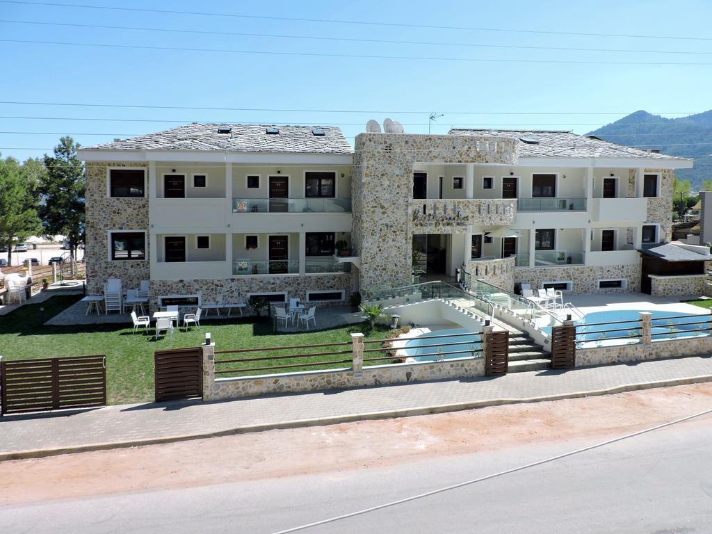 Hatzoudis Luxury Suites Chrisi Ammoudia Exterior foto